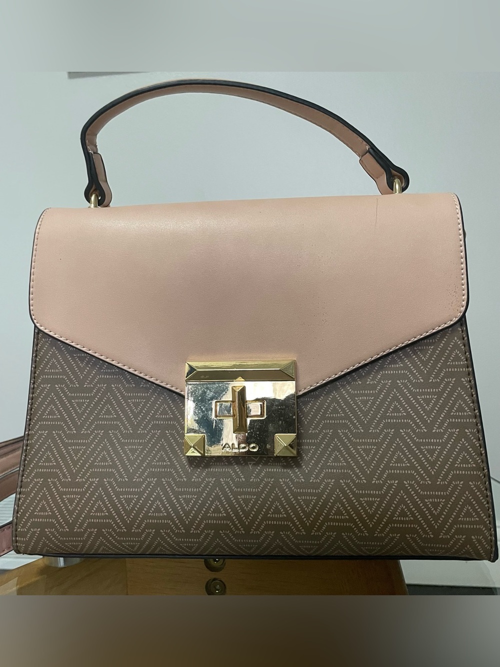 Aldo Top-Handle Crossbody Bag w/Adjustable and Detachable Shoulder Strap